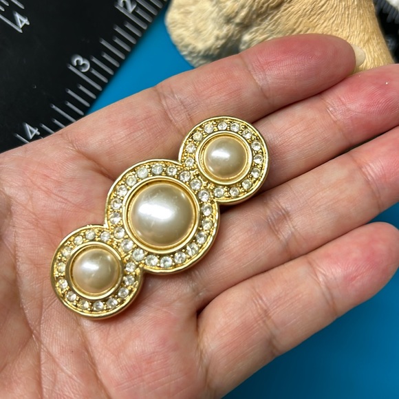 🖤SWAROVSKI💕S.A.L©️ crystal Pearl brooch - Picture 8 of 9
